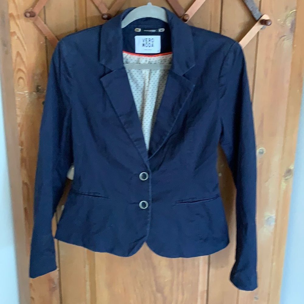 Vera Moda blue long sleeve blazer